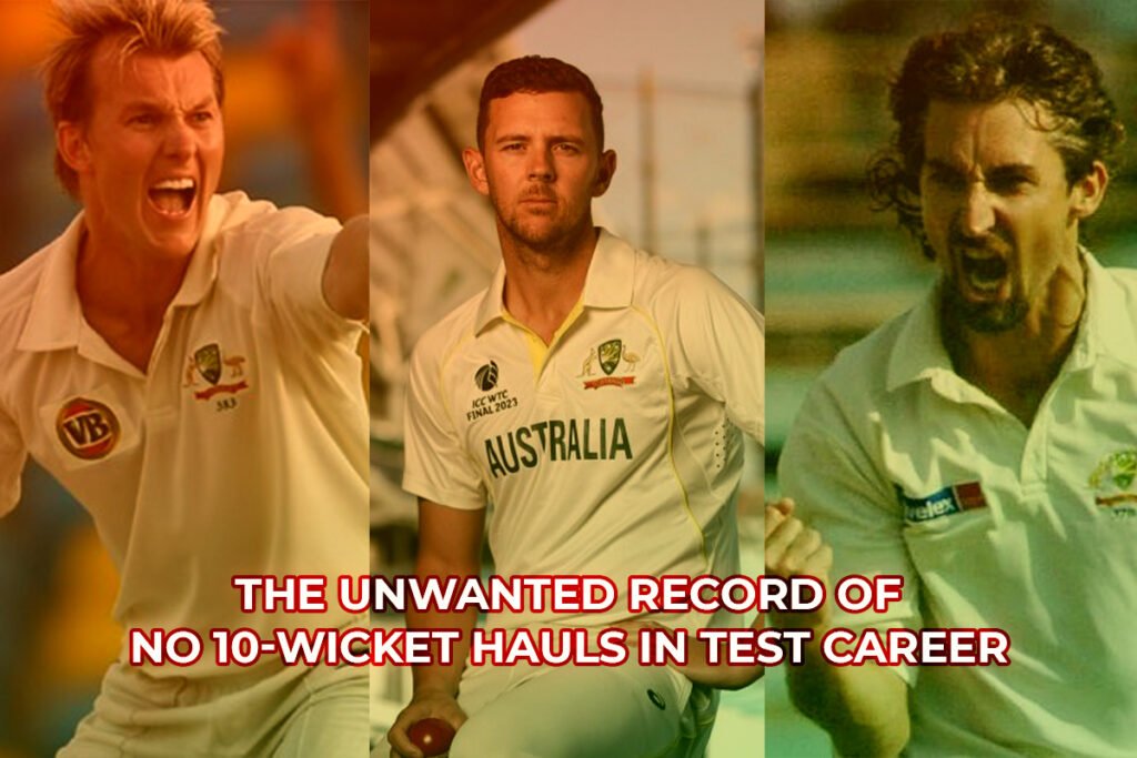 The unwanted record of no 10-wicket hauls in Test Cricket